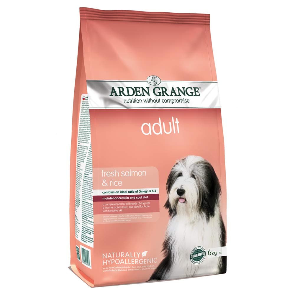 Arden Grange Salmon & Rice Adult Dog Dry Food