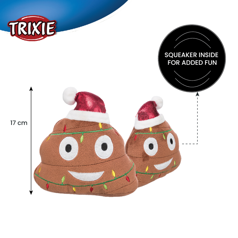 Trixie Xmas Emoticon Toy for Dogs