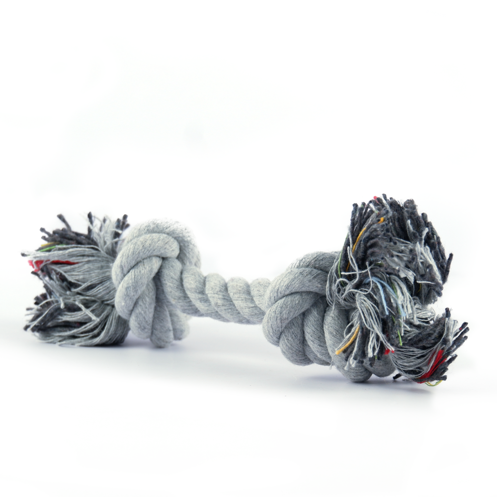 Trixie Playing Rope Toy for Dogs (Grey)