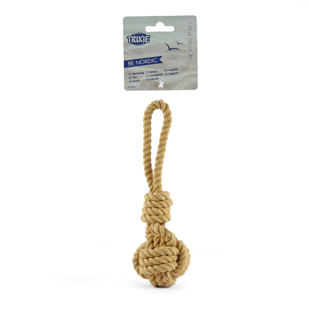 Trixie Be Nordic Rope with Woven in Ball Toy for Dogs