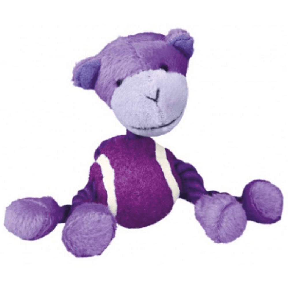 Trixie Animal Figures with Tennis Ball & Rope Toy for Dogs