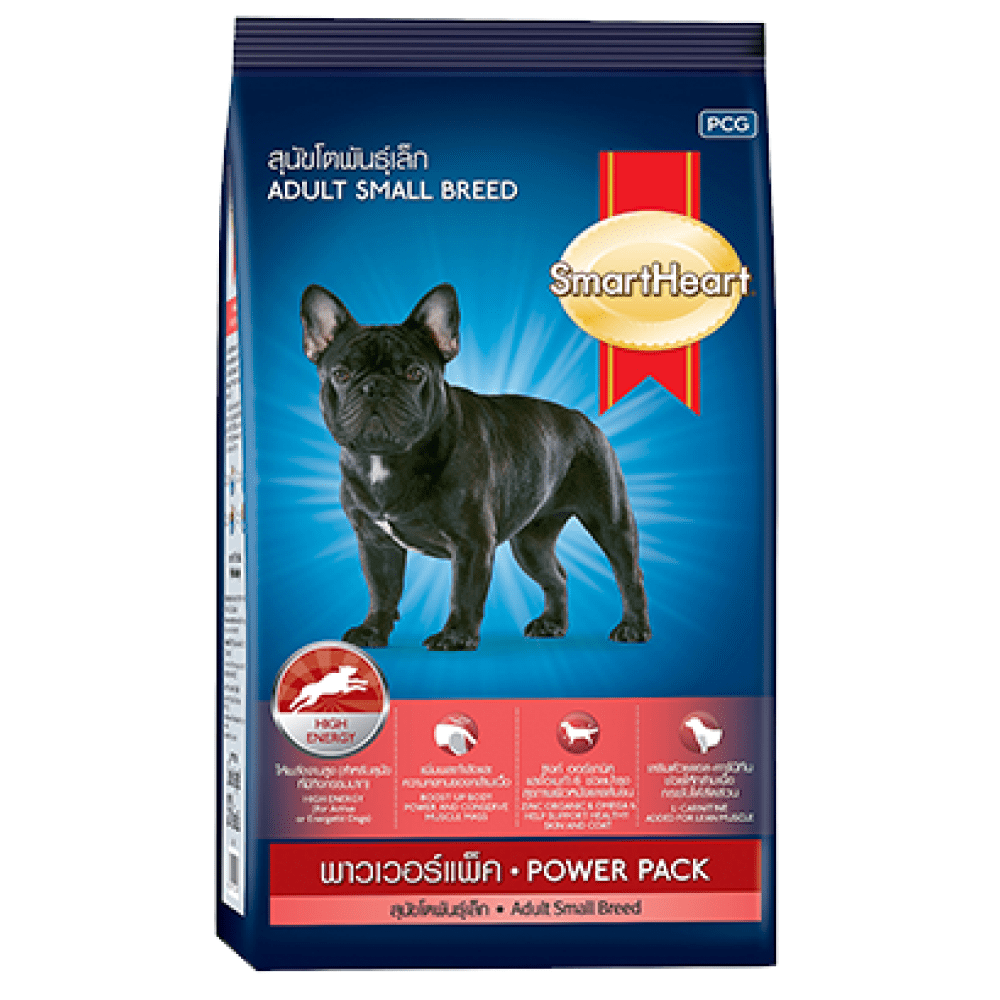 SmartHeart Power Pack Chicken Flavour Small Breed Adult Dog Dry Food