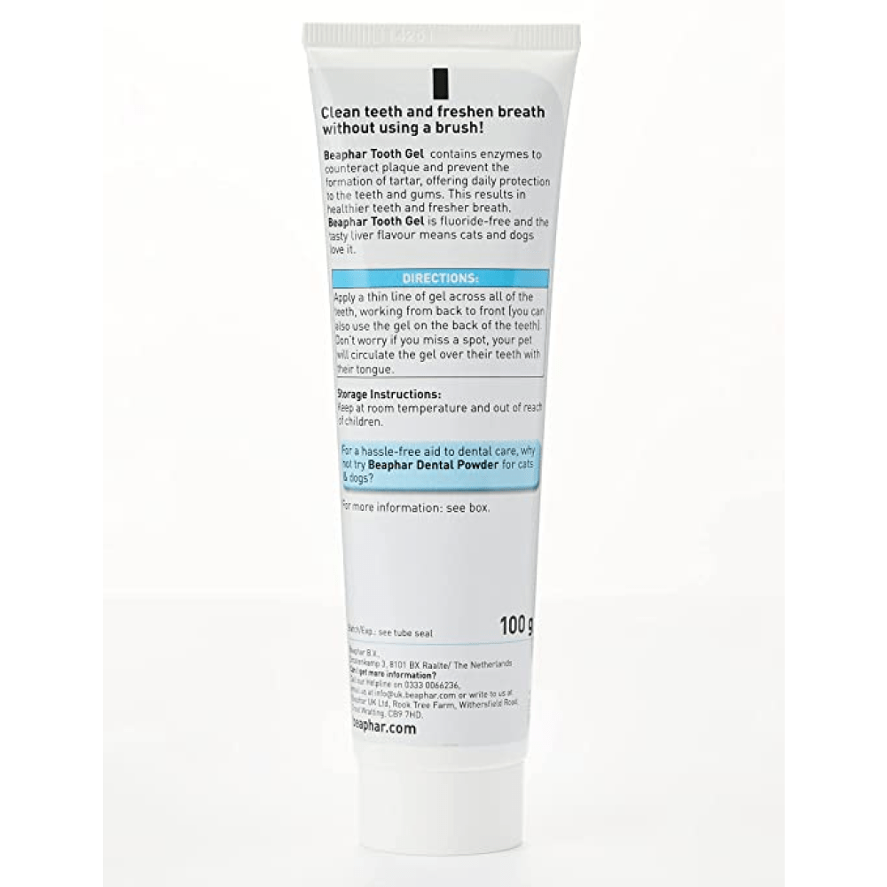 Beaphar Tooth Gel for Dogs and Cats