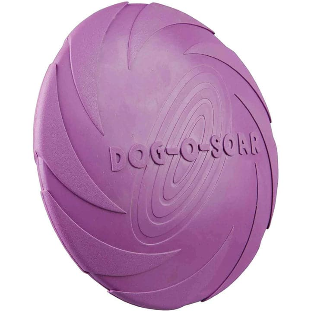 Trixie Floatable Natural Rubber Disc Toy for Dogs (Pink)