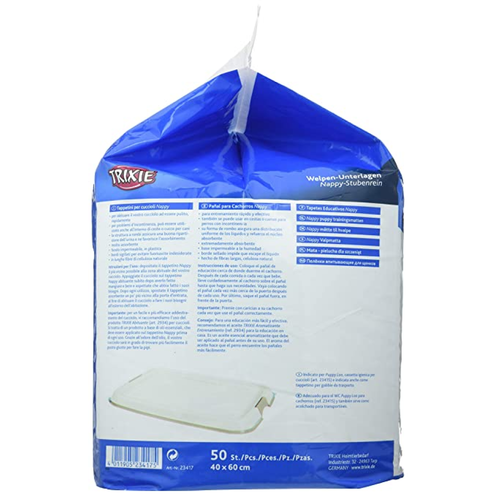 Trixie Nappy Pad for Puppies (60x60cm)