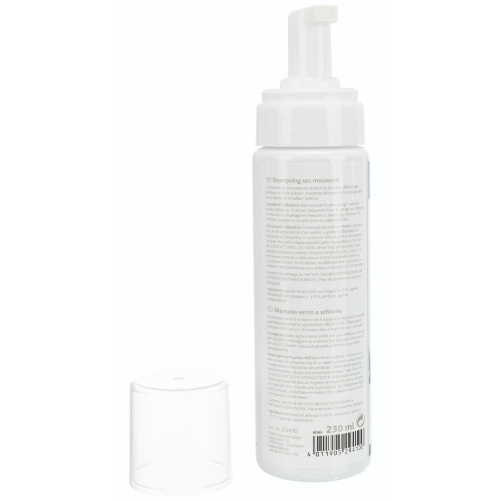Trixie Dry Foam Shampoo for Dogs and Cats