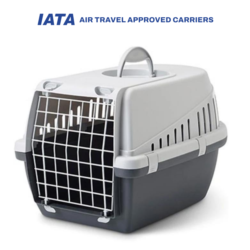 Savic Trotter 2 IATA Approved Travel Carrier for Dogs and Cats (22x13x15in)