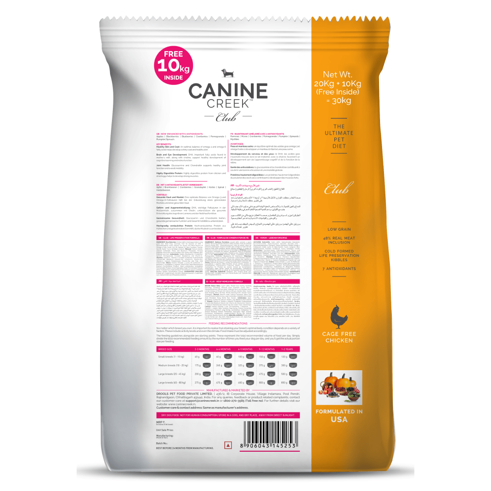 Canine Creek Club Ultra Premium Dog Dry Food