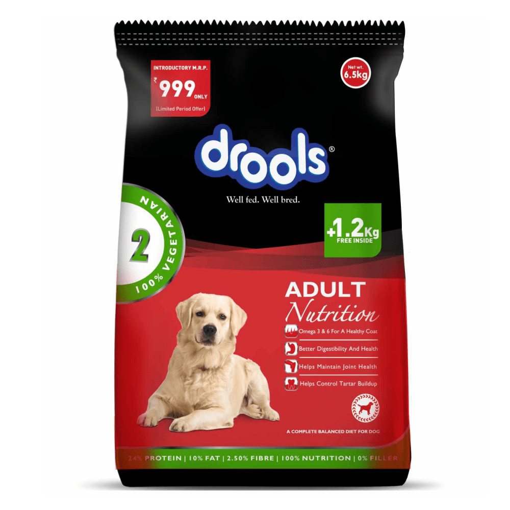 Drools 100% Vegetarian Adult Dog Dry Food