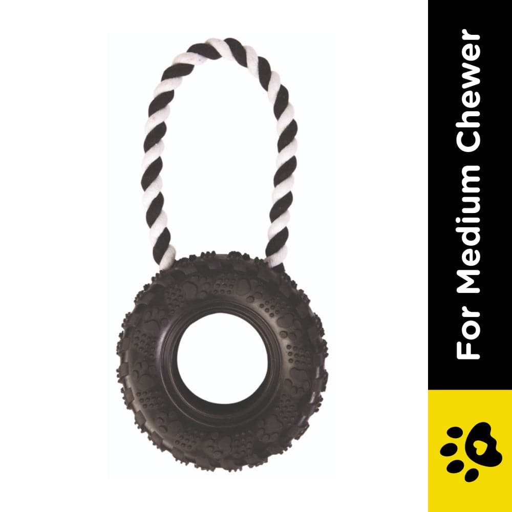 Trixie Tire on a Rope Toy for Dogs