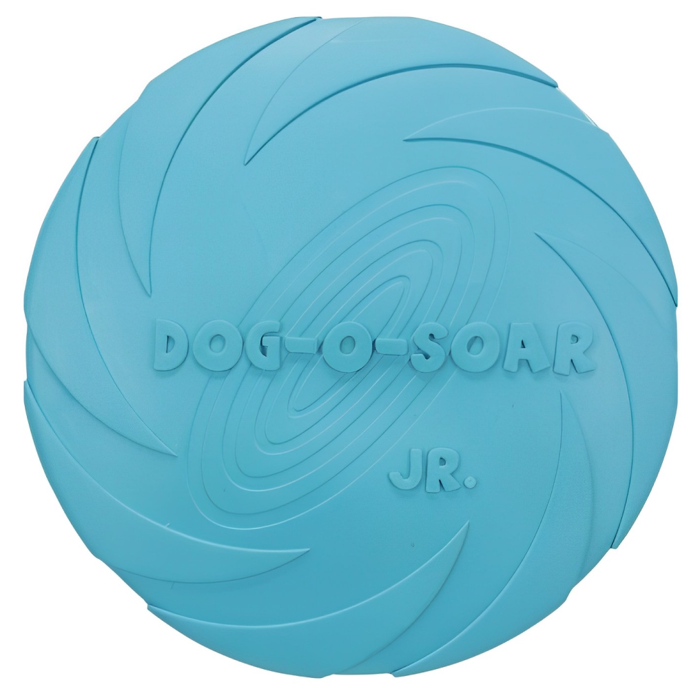 Trixie Floatable Natural Rubber Disc Toy for Dogs (Blue)