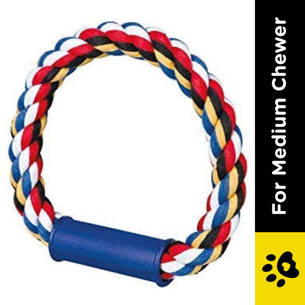 Trixie Tugger with Round Plastic Handle Toy for Dogs