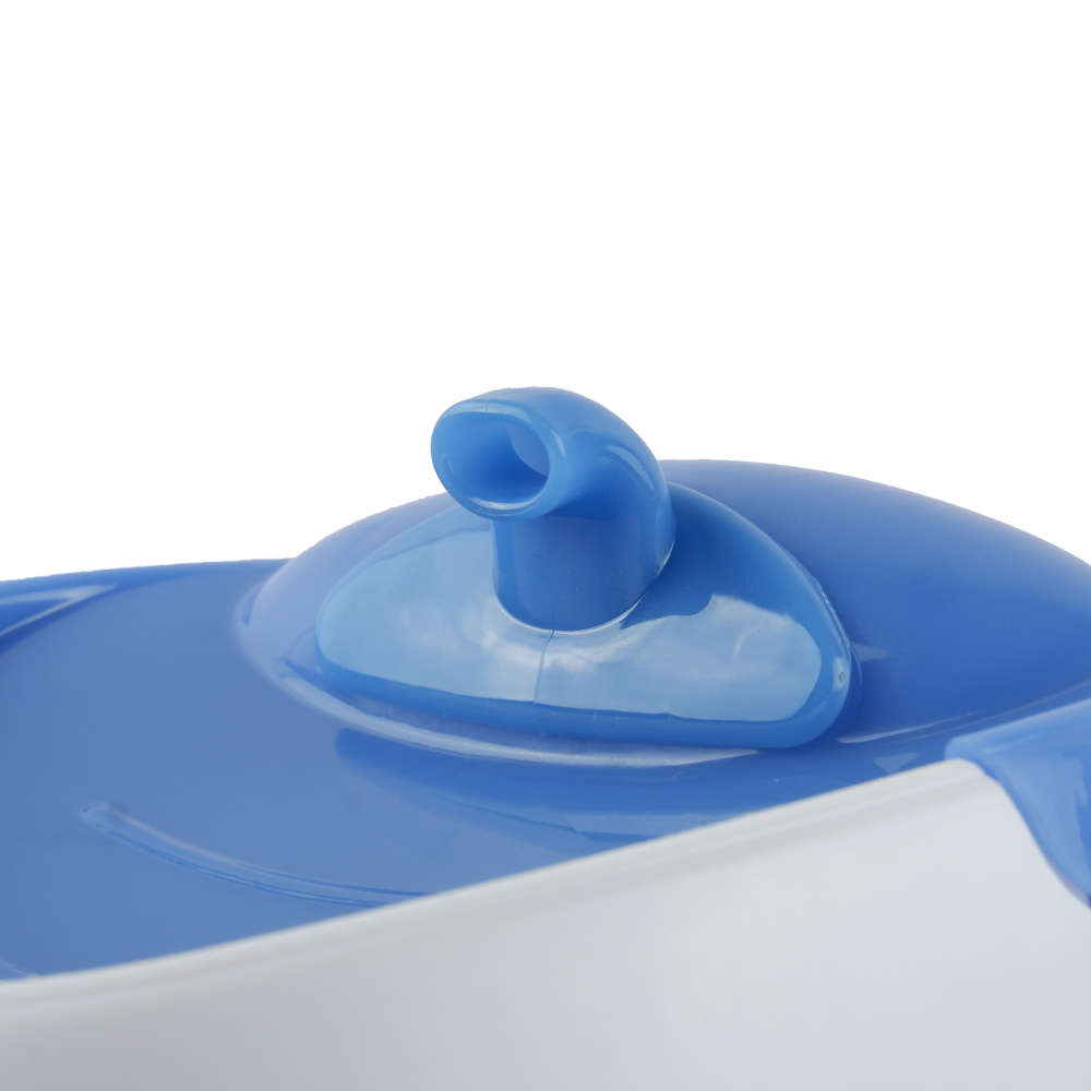 Trixie Water Fountain Duo Stream for Dogs and Cats (White and Blue)