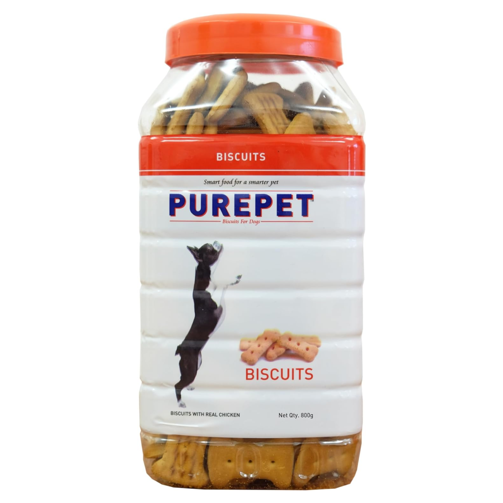 Purepet Chicken Flavour Real Chicken Biscuit Dog Treats