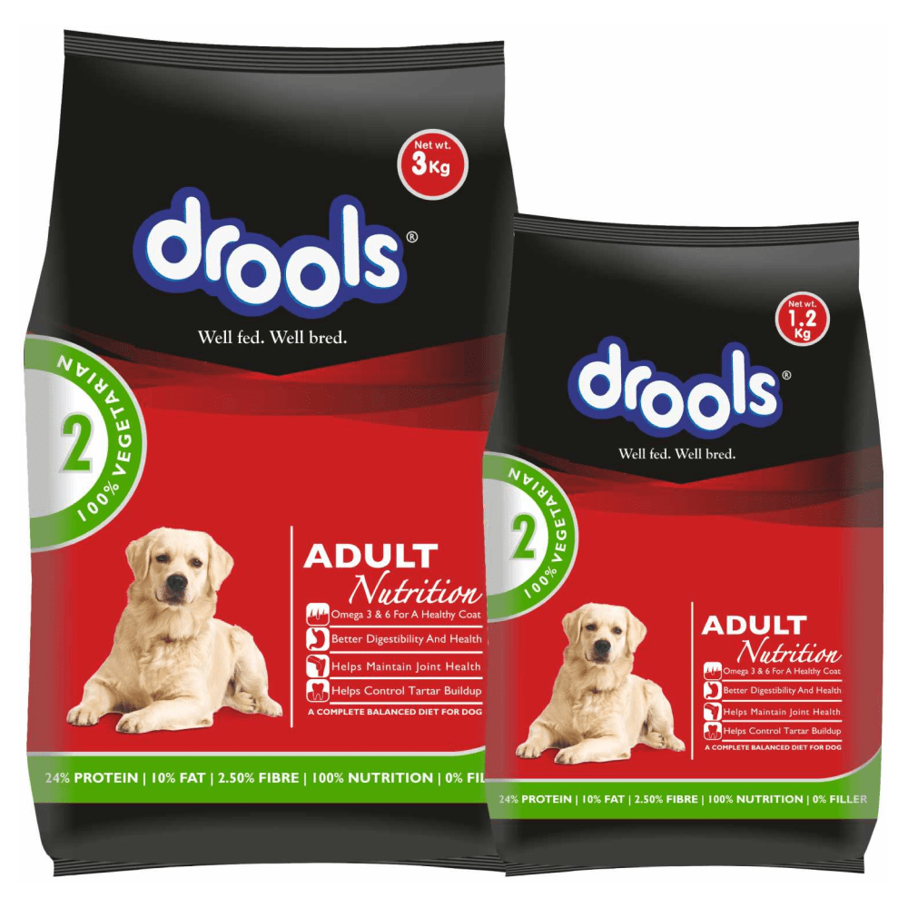Drools 100% Vegetarian Adult Dog Dry Food