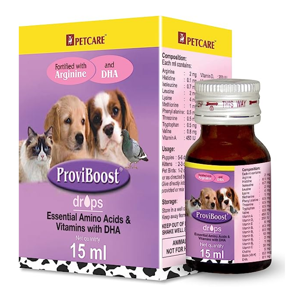 Petcare Proviboost drops Multi Vitamin Supplement for Puppies and Kitten