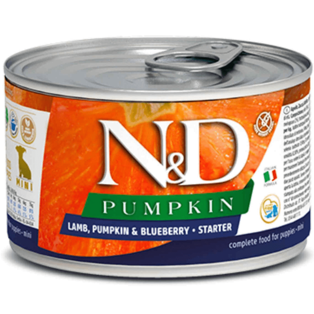 Farmina N&D Pumpkin Lamb & Blueberry Starter Puppy Mini Wet Food
