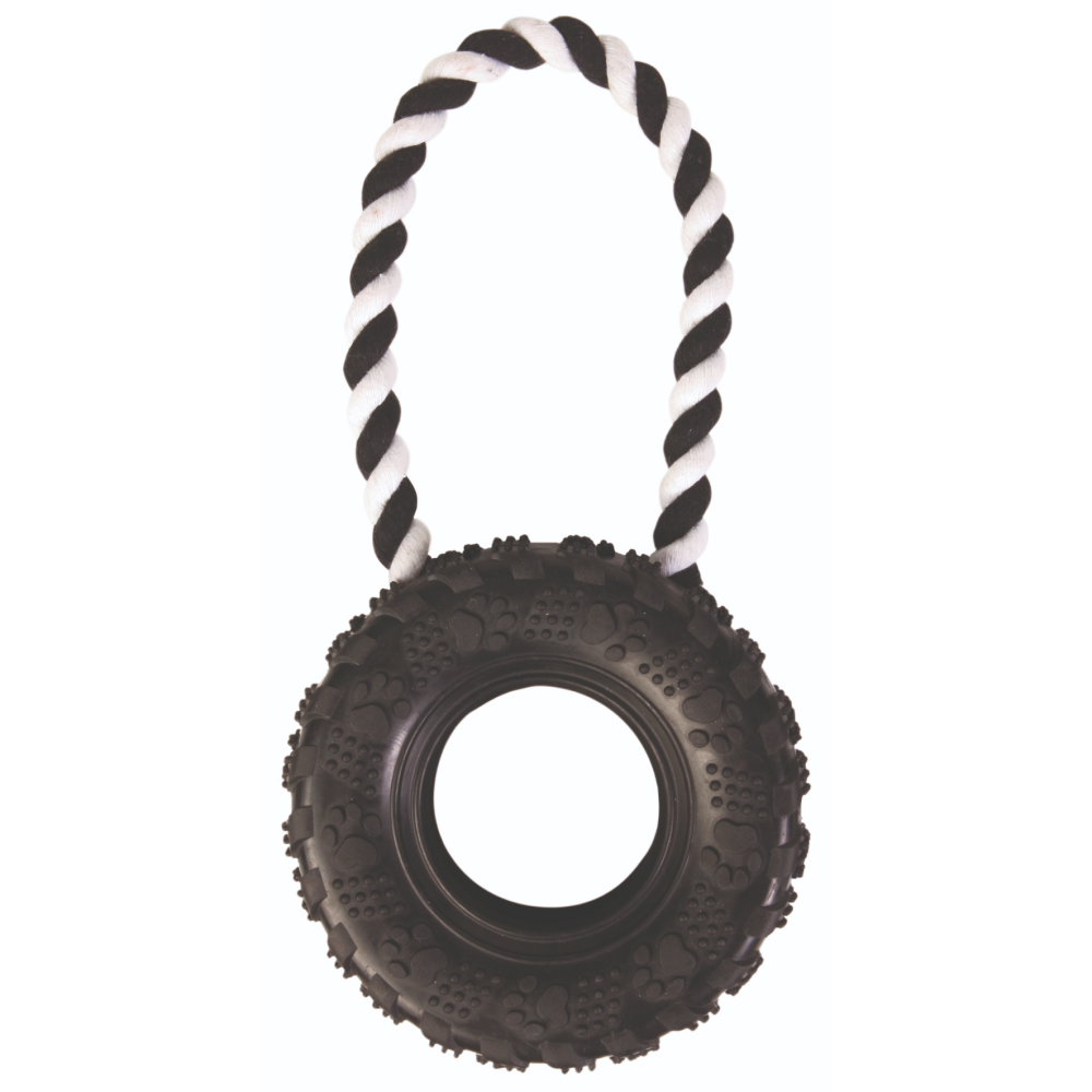 Trixie Tire on a Rope Toy for Dogs