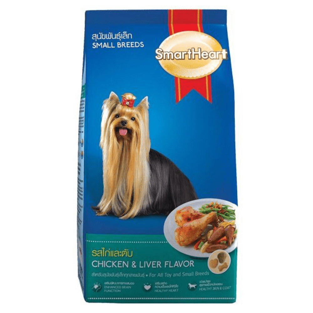 SmartHeart Chicken & Liver Small Breed Adult Dog Dry Food