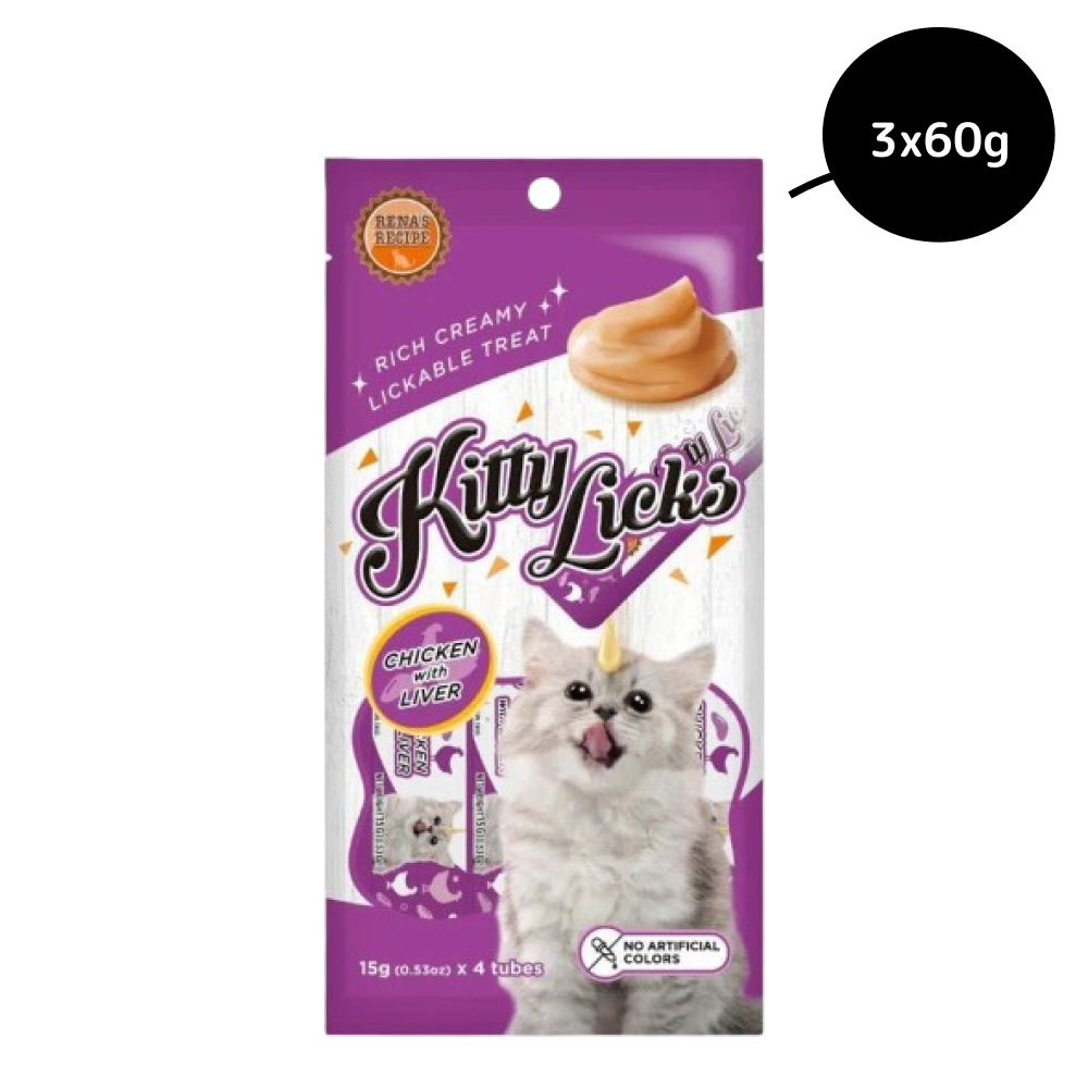Kitty Licks Chicken Liver Cat Treats