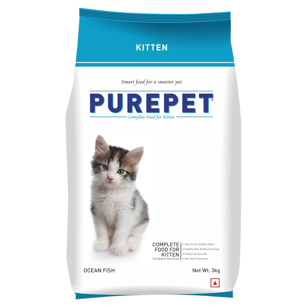 Purepet Ocean Fish Kitten Dry Food