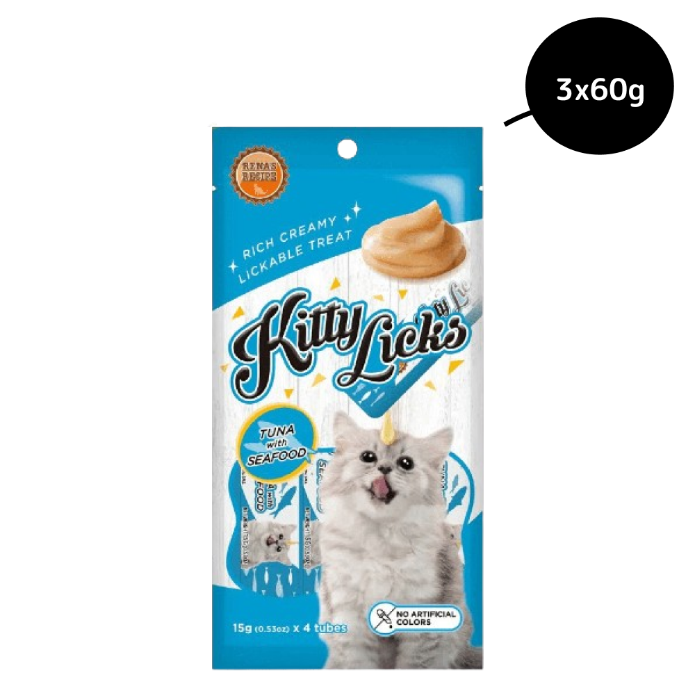 Kitty Licks Tuna Seafood Cat Treats