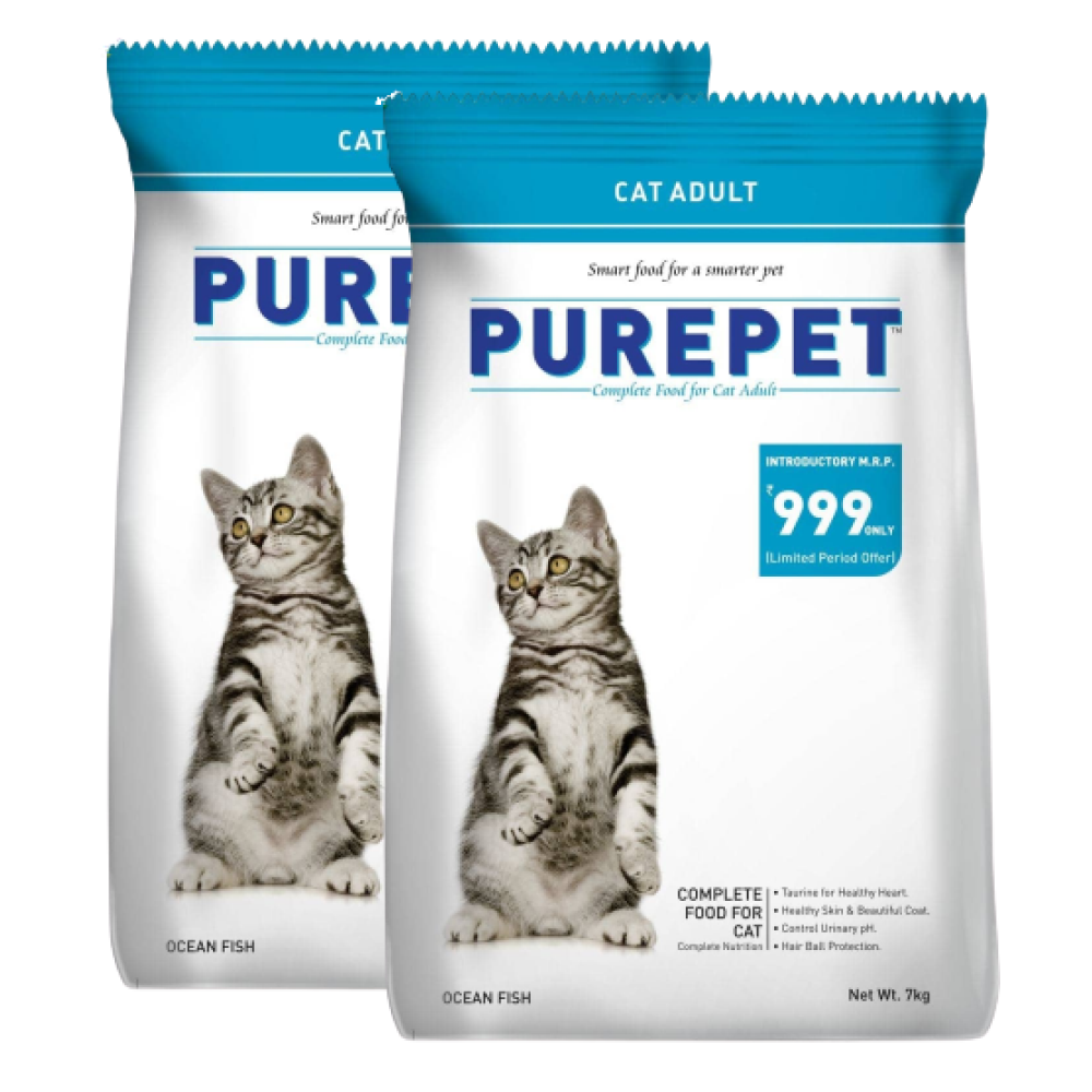 Purepet Ocean Fish Adult Cat Dry Food