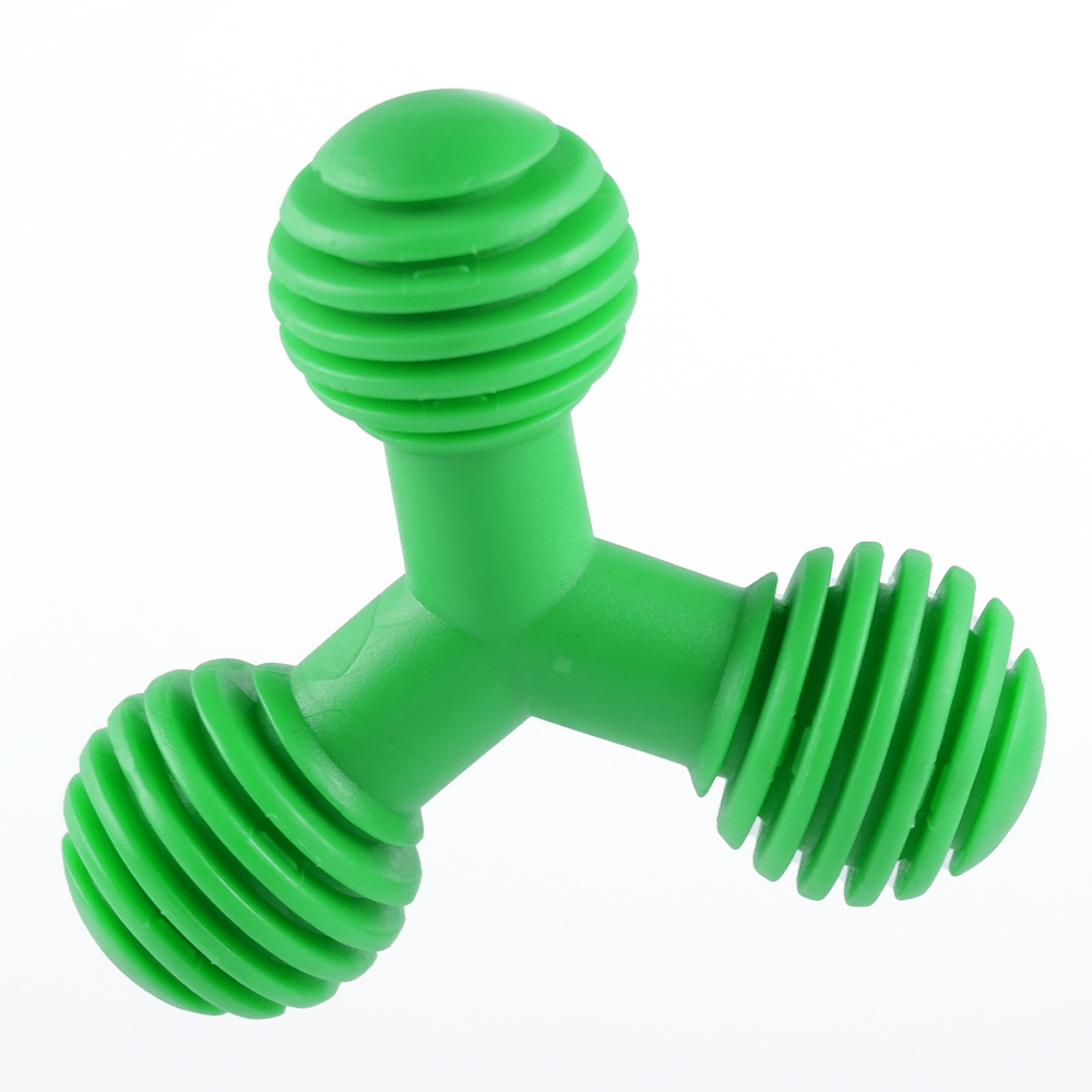 Drools Non Toxic Rubber Trio Bolt Toy for Dogs