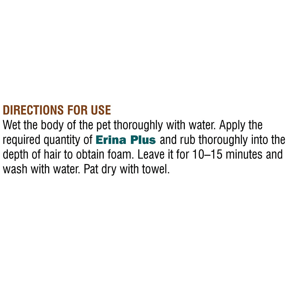 Himalaya Erina Plus Coat Cleanser with Conditioner for Dogs