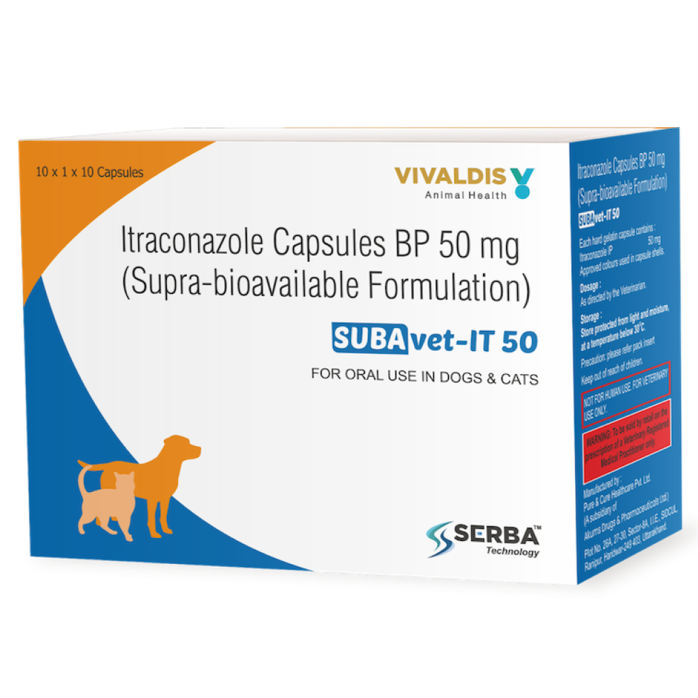 Vivaldis SUBAvet IT 50 for Dogs and Cats (10 tablets)