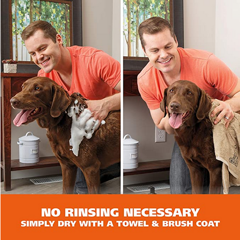 Wahl No Rinse Waterless Lavender Chamomile Shampoo for Dogs