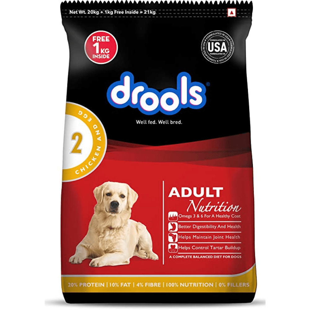 Drools Chicken and Egg Puppy Dog Dry Food