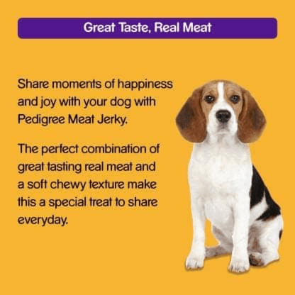 Pedigree Roasted Lamb Meat Jerky Adult Dog Treats