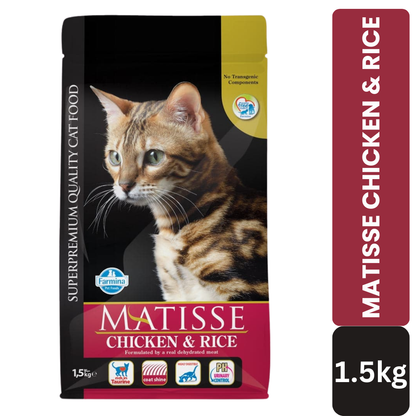 Farmina Matisse Chicken & Rice Adult Cat Dry Food