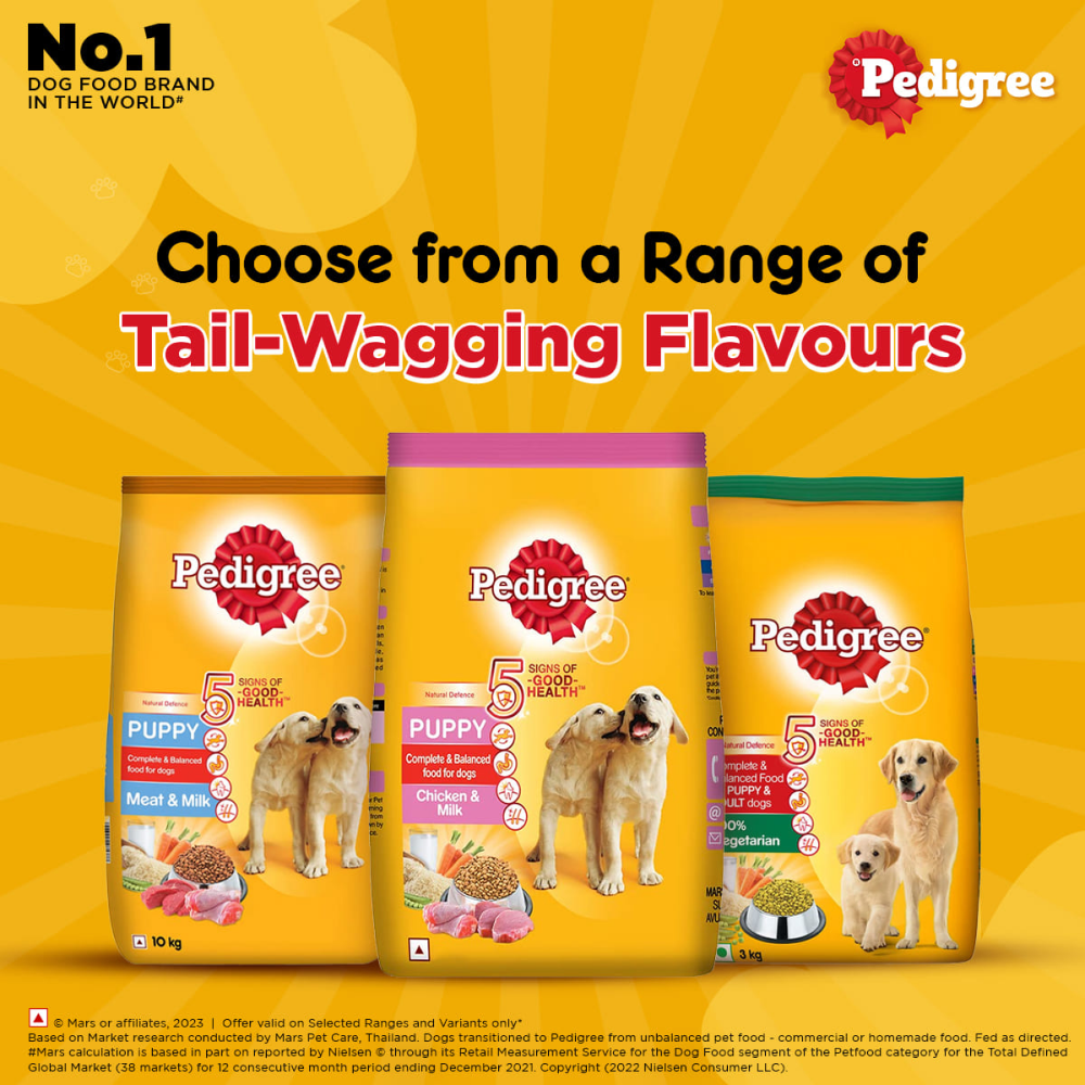 Pedigree Chicken and Milk Puppy Dry Food