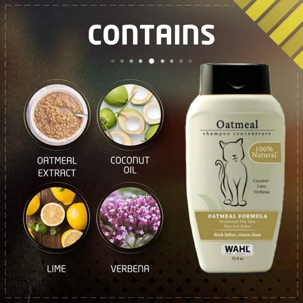 Wahl Shampoo for cats (Oatmeal)