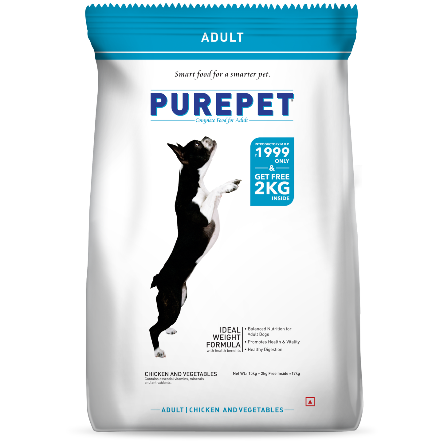 Purepet Chi & Veg Adult 20Kg
