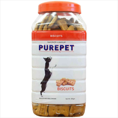 Purepet Chicken Flavour Real Chicken Biscuit Dog Treats