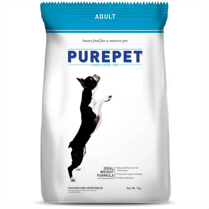 Purepet Chicken & Vegetable Adult Dog Dry Food