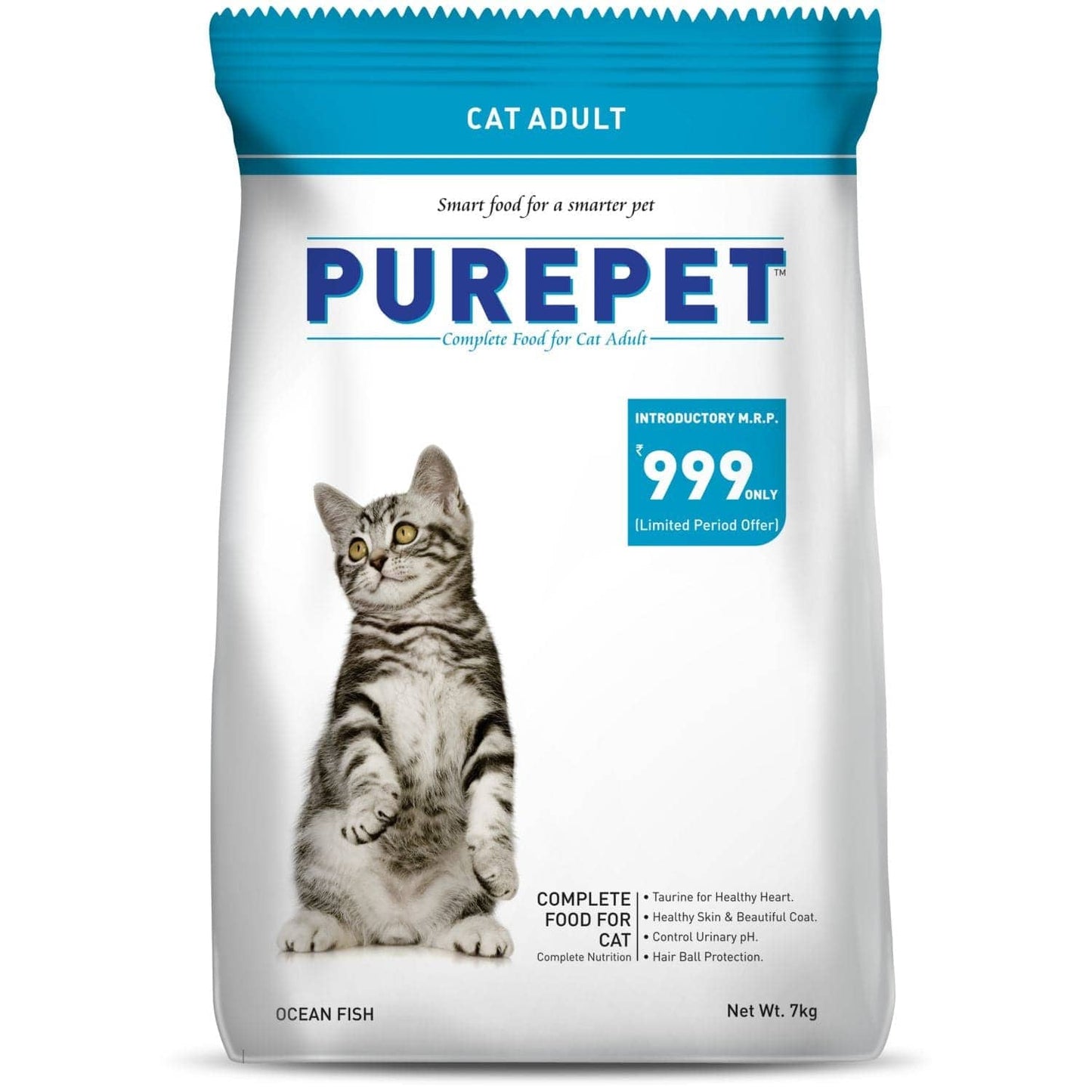 Purepet Ocean Fish Adult Cat Dry Food