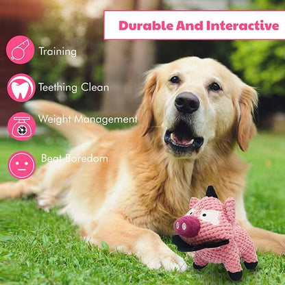 Pawsindia Peppa the Pig Toy for Dogs
