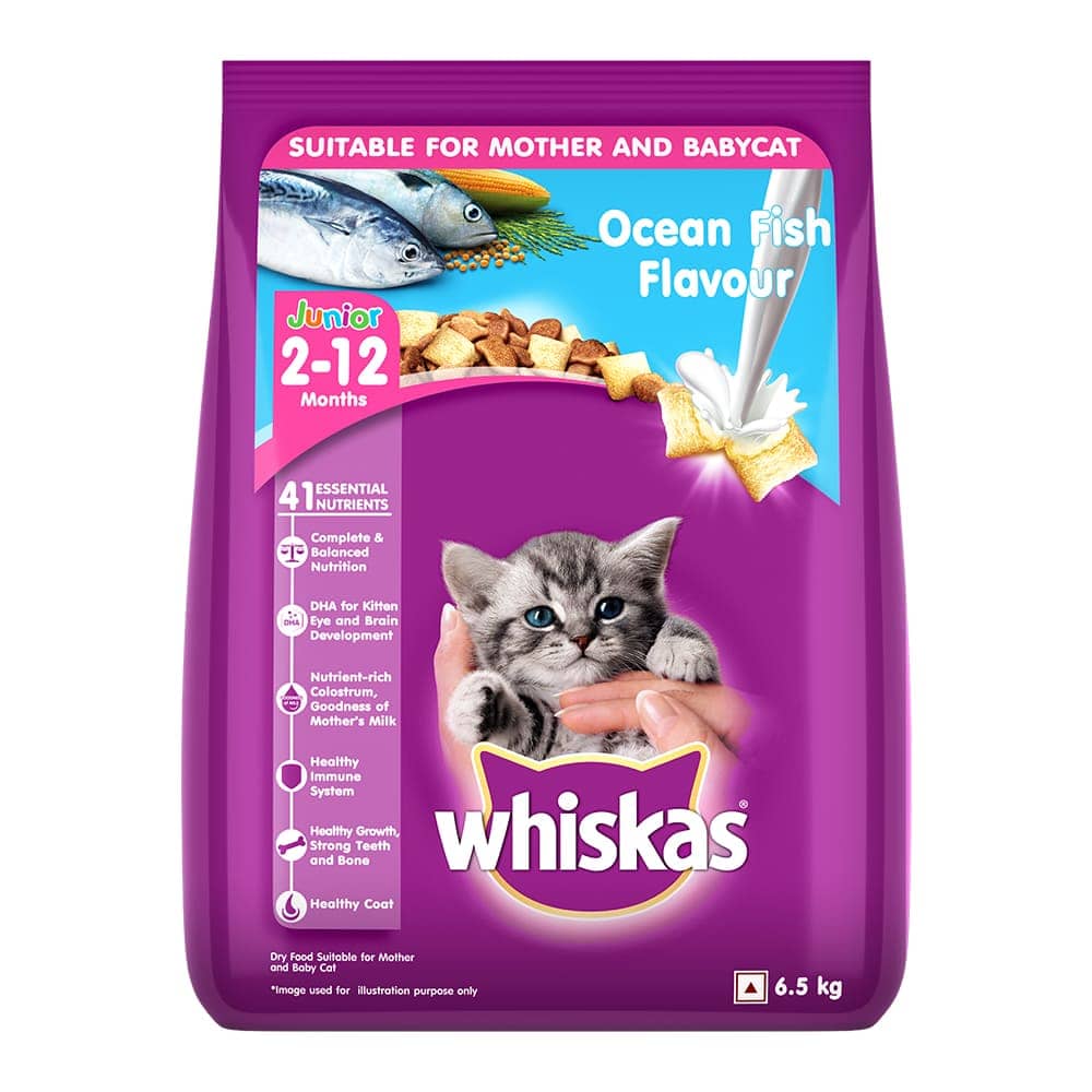 Whiskas Ocean Fish Kitten/Mother and Baby Cat Dry Food