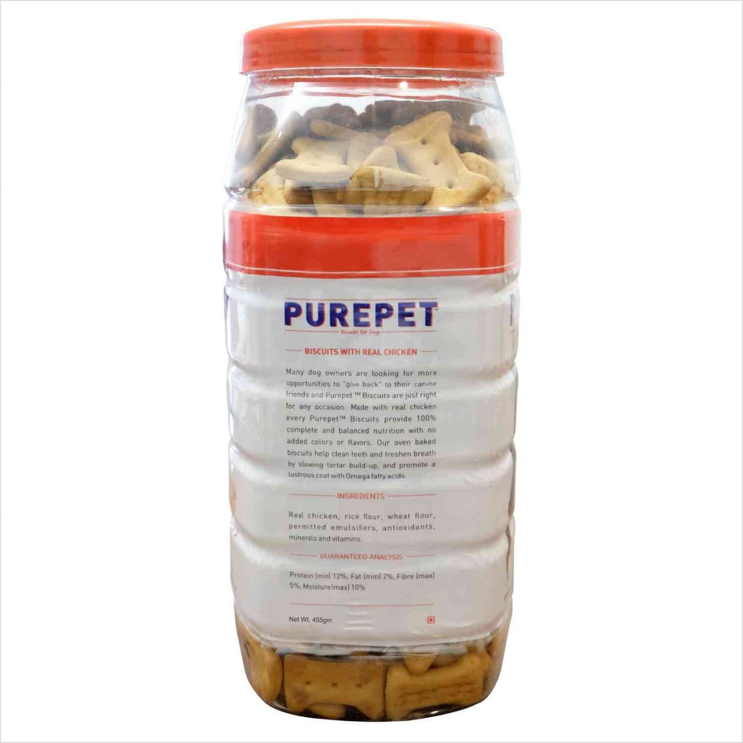 Purepet Chicken Flavour Real Chicken Biscuit Dog Treats