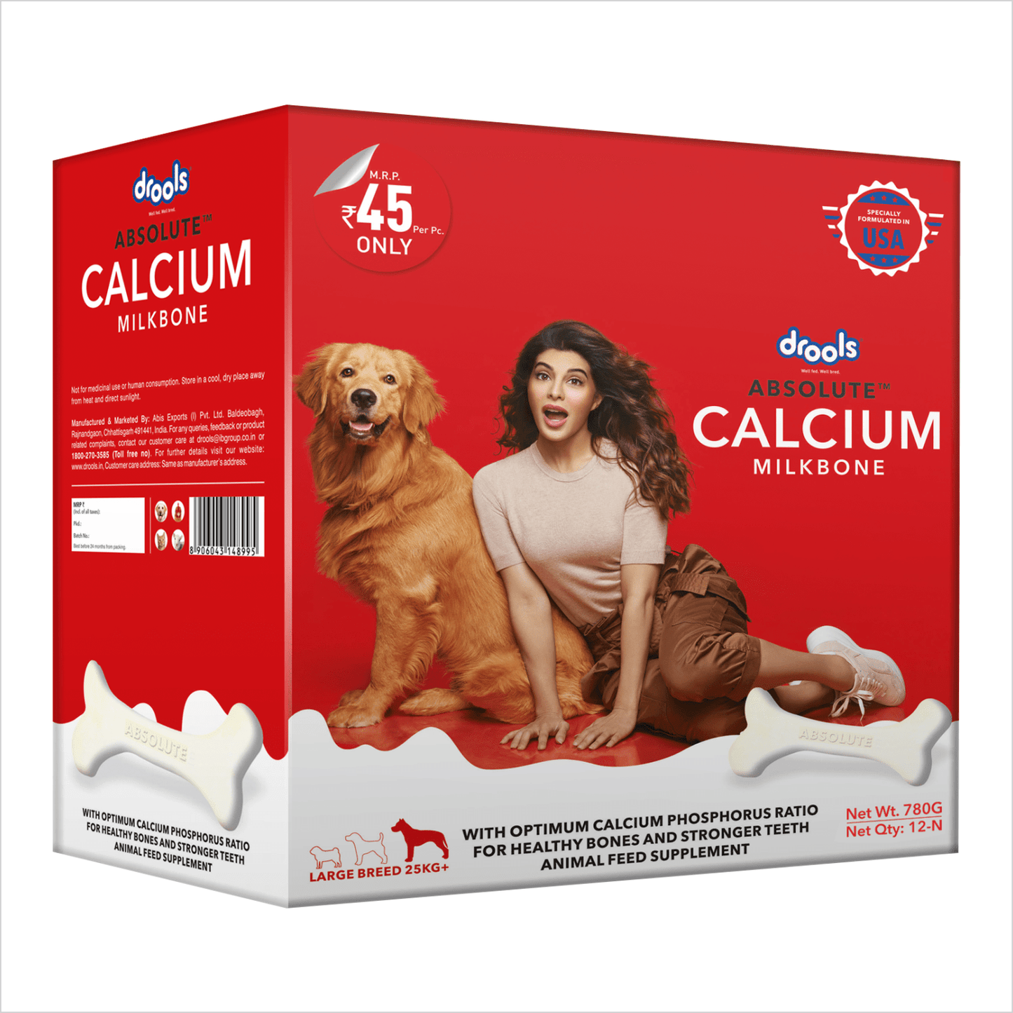 Drools Absolute Calcium Bone for Large Dogs