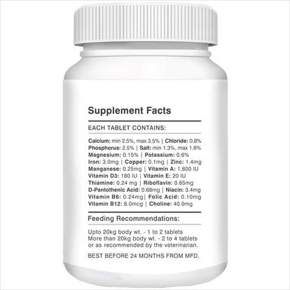Drools Absolute Salmon Oil Syrup Supplement and Vitamin Supplement Tablets for Dogs Combo