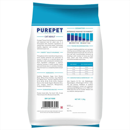 Purepet Ocean Fish Adult 6Kg