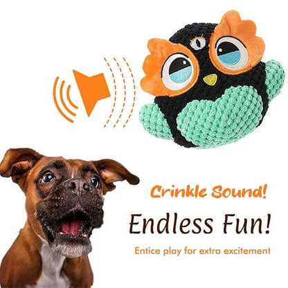 Pawsindia Witty the Owl Toy for Dogs
