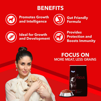 Drools Focus Super Premium Starter Dog Dry Food