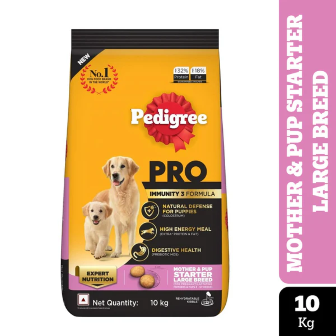 Pedigree PRO Expert Nutrition Lactating/Pregnant Mothers & Pup (3 to 12 Weeks) Starter Dog Dry Food