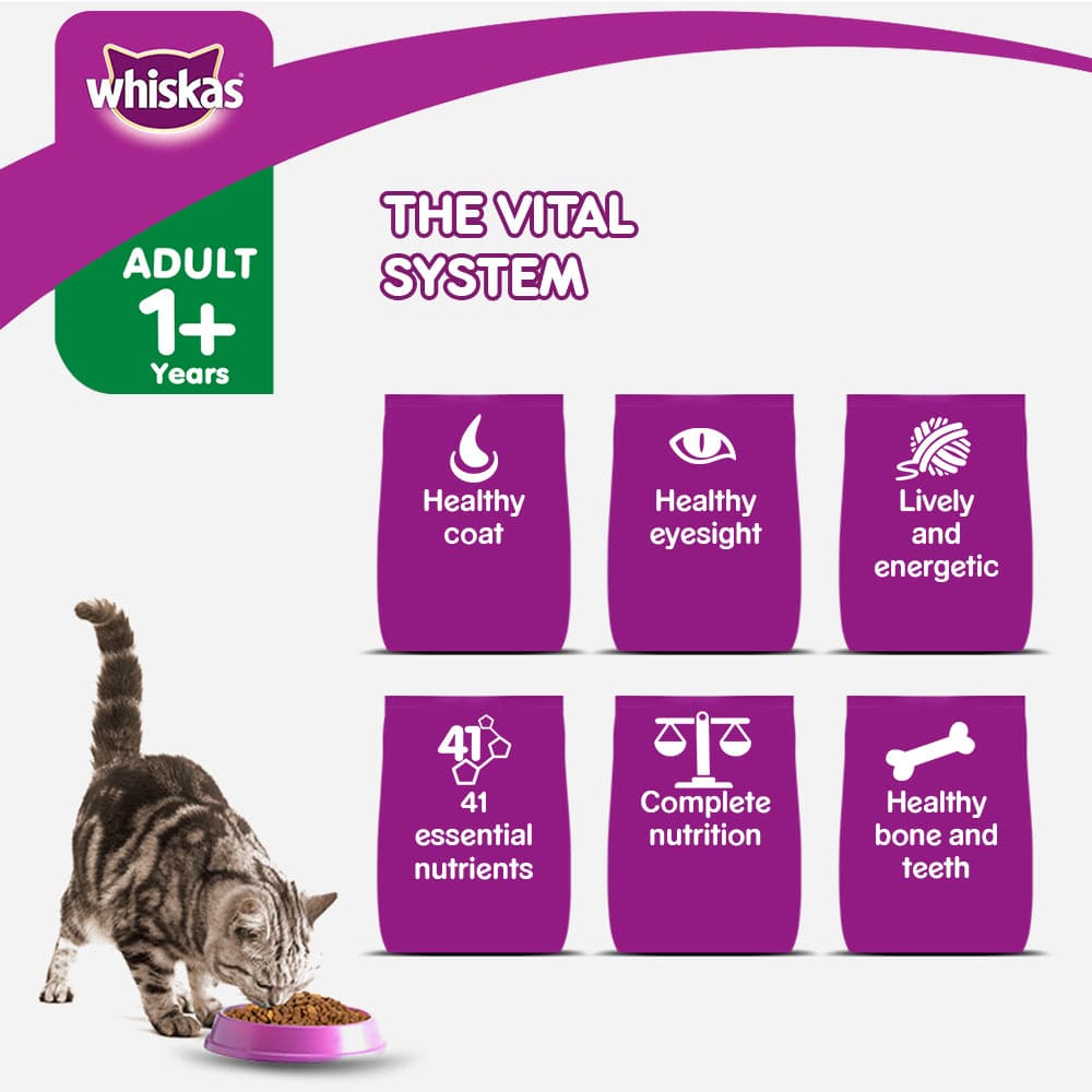 Whiskas Tuna Flavour Adult Cat Dry Food